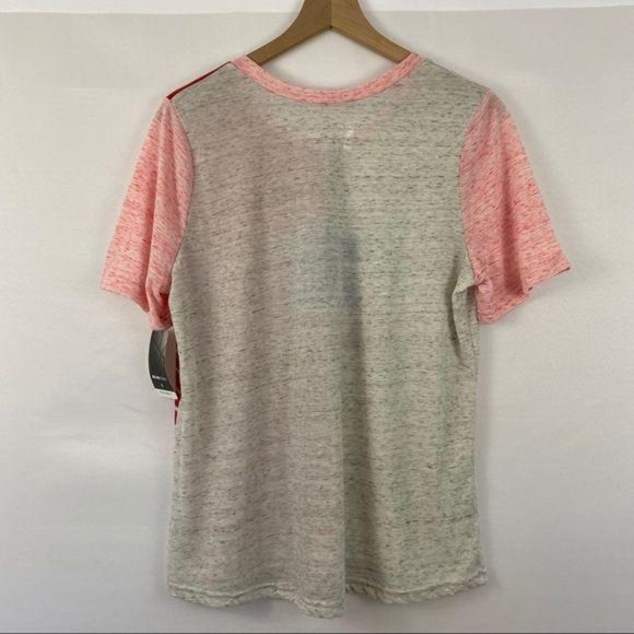 NWT NBA Philadelphia 76ers Gray & Red T-Shirt L - Picture 5 of 6